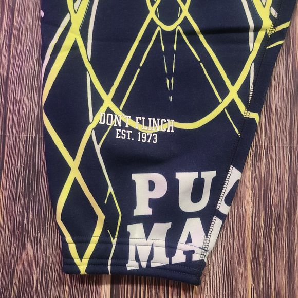 Puma Pants Mens Size XL Run It Back Printed Basketball Pants Dark Blue 536479-01 - Picture 4 of 14